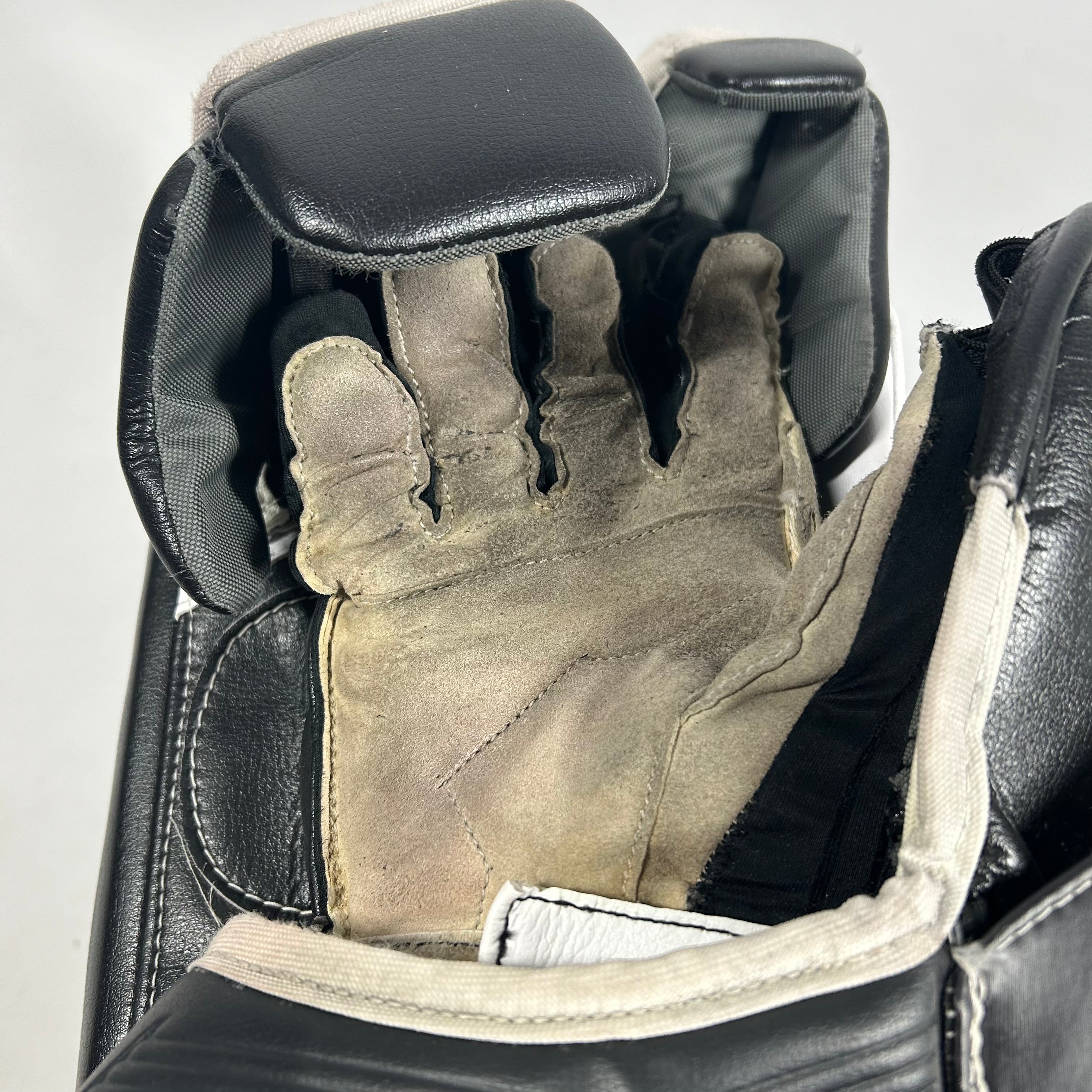 Bauer Supreme Mach - Bloqueur de gardien d'occasion (noir/blanc)
